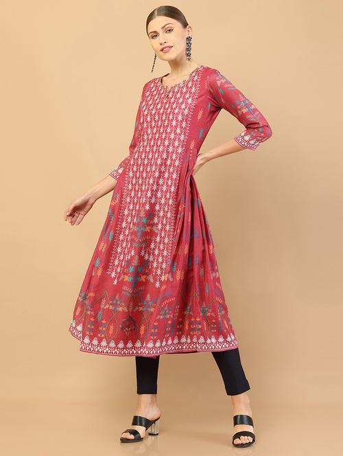 women's a-line kurta - 18932034 - Very Small Image - 1