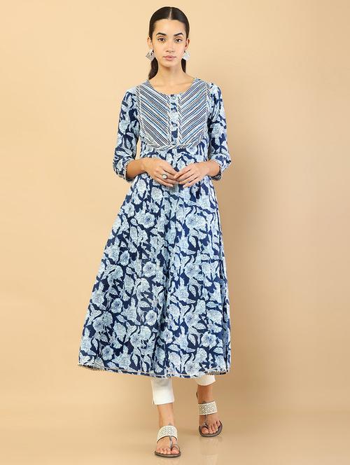 women's flared kurta - 18932062 - Very Small Image - 1