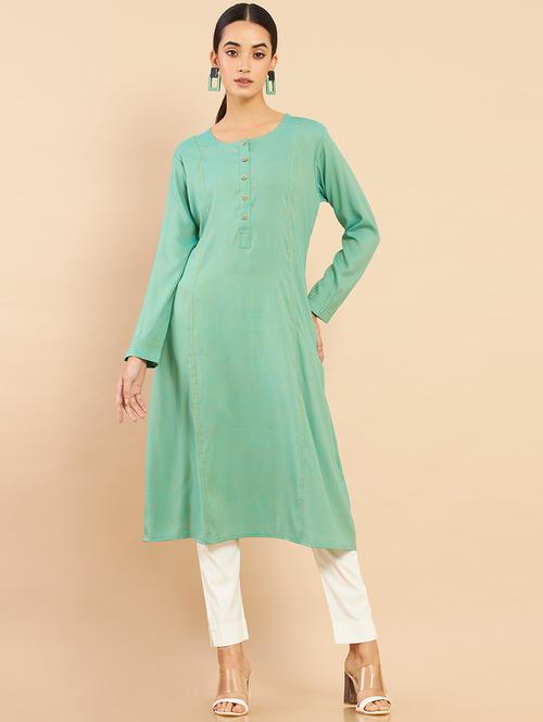 women's a-line kurta - 18932230 - Very Small Image - 1
