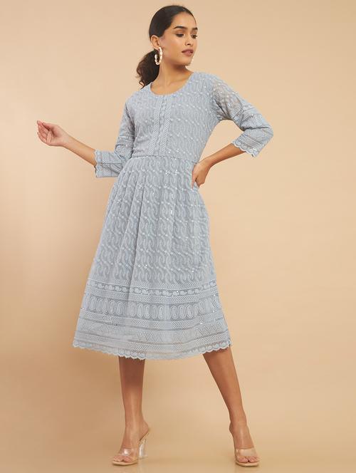 women's flared kurta - 18932272 - Very Small Image - 1