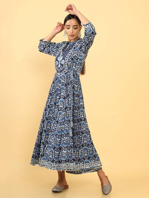 women's flared kurta - 18932293 - Very Small Image - 1