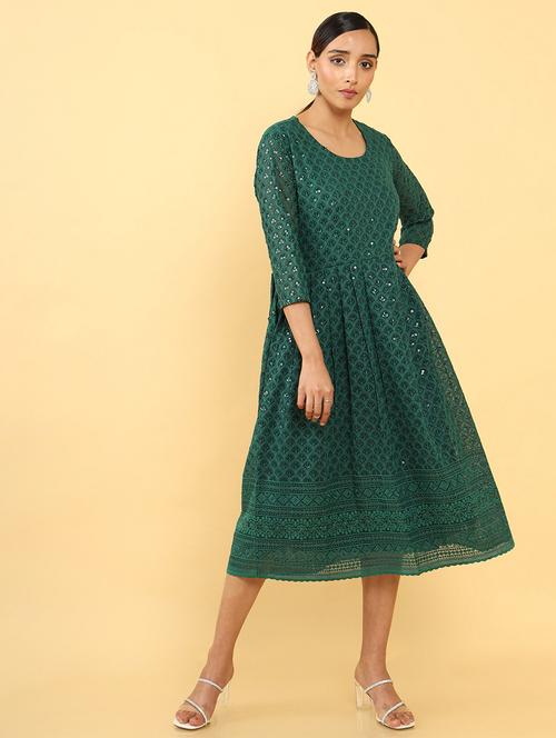 women's flared kurta - 18932311 - Very Small Image - 1