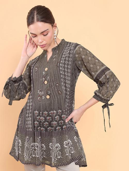 women's a-line kurta - 18932572 - Very Small Image - 1