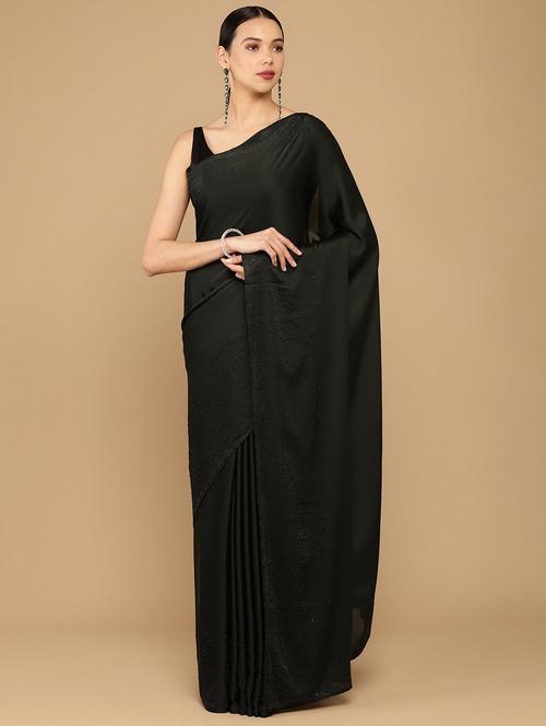 women's embroidered saree with blouse - 18932660 - Very Small Image - 1