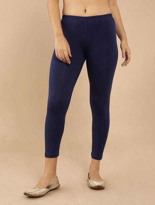 navy blue cotton leggings - 18934817 - Very Small Image - 1
