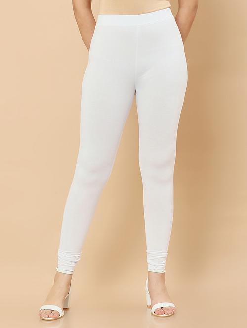 white cotton leggings - 18934828 - Very Small Image - 1