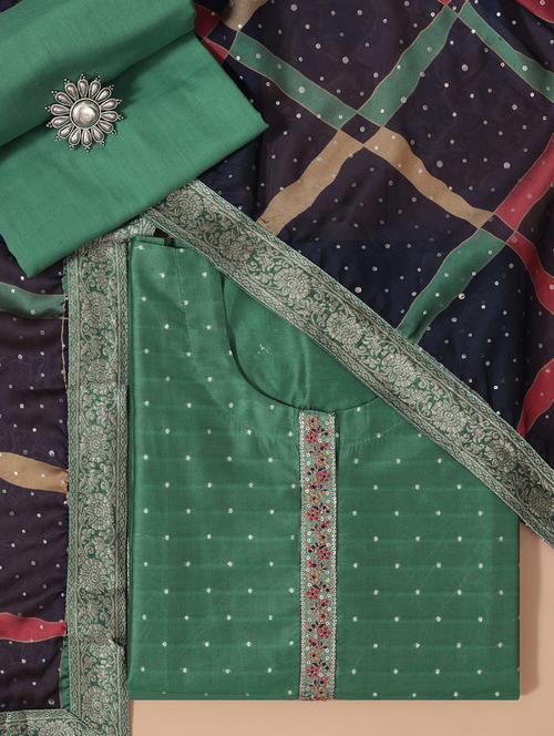women self design unstitched suit set - 18934904 - Very Small Image - 1