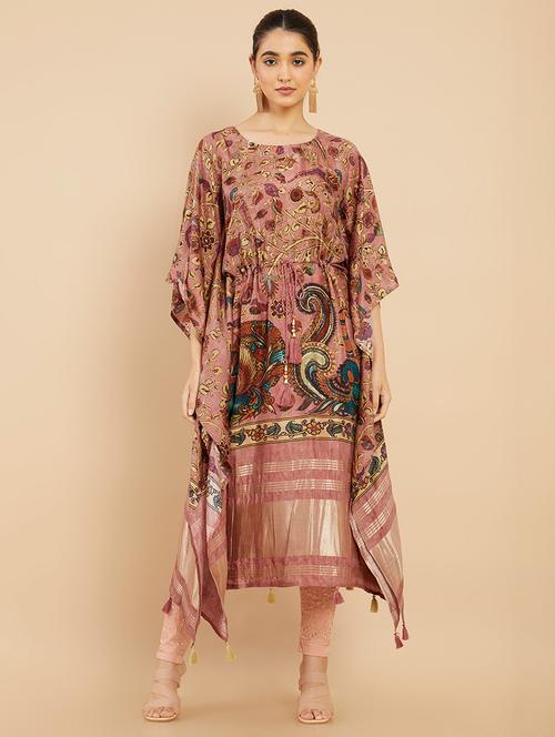 multicolor cotton null kaftan - 18935532 - Very Small Image - 1