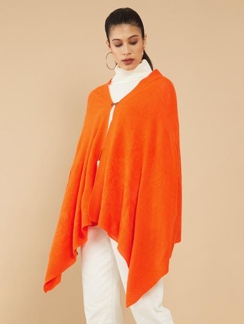 orange viscose cardigan - 18935605 - Very Small Image - 1