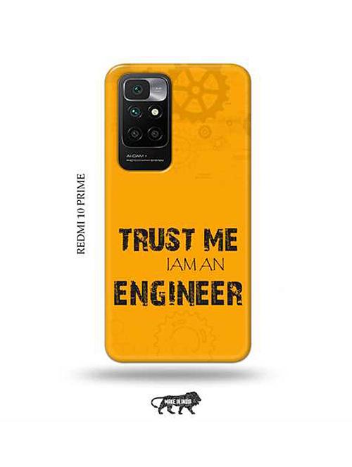 yellow color plastic mobile back cover - 18936967 - Very Small Image - 1