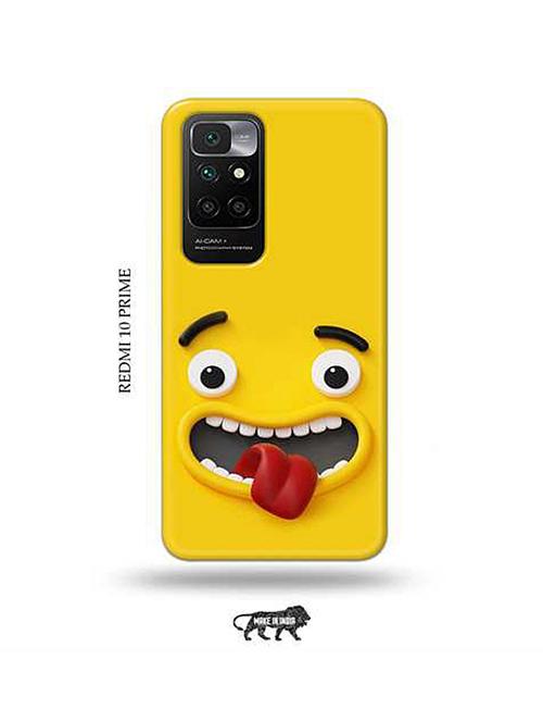 yellow color plastic mobile back cover - 18937059 - Very Small Image - 1