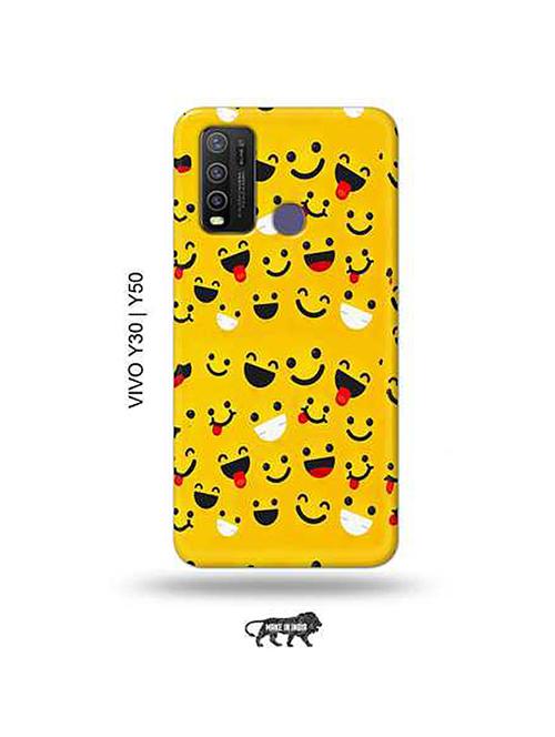 yellow colored plastic smartphone mobile cover - 18937595 - Very Small Image - 1