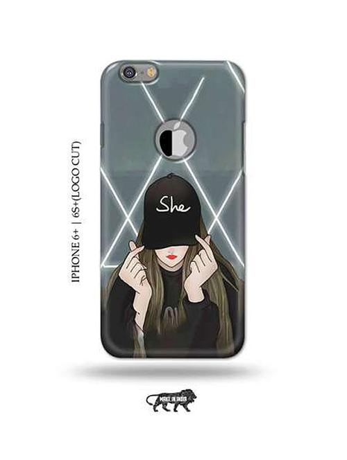grey colored plastic smartphone mobile cover - 18937906 - Very Small Image - 1