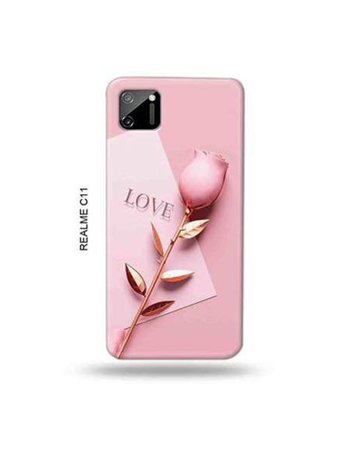 pink color plastic mobile back cover - 18938728 - Very Small Image - 1