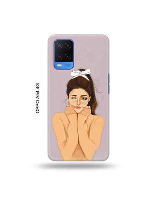 purple color plastic mobile back cover - 18938949 - Very Small Image - 1