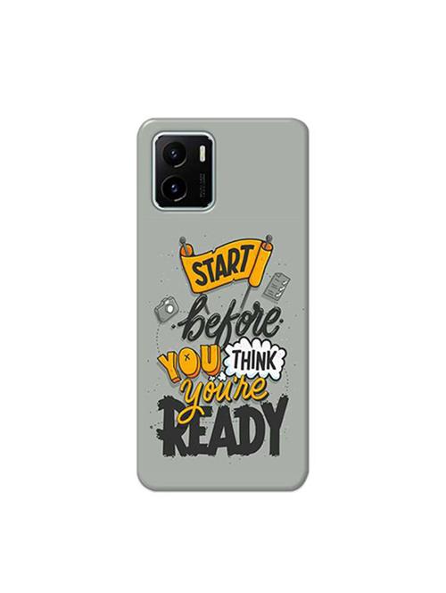 grey colored plastic smartphone mobile cover - 18940100 - Very Small Image - 1