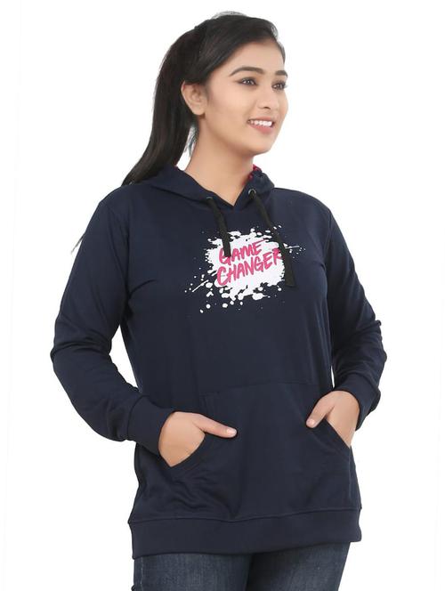 hooded neck graphic sweatshirt - 18940311 - Very Small Image - 1
