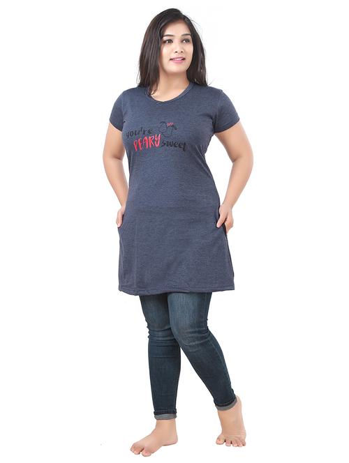 round neck printed regular tee - 18940345 - Very Small Image - 1