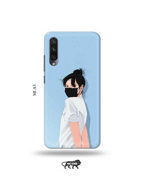 blue colored plastic smartphone mobile cover - 18942778 - Very Small Image - 1