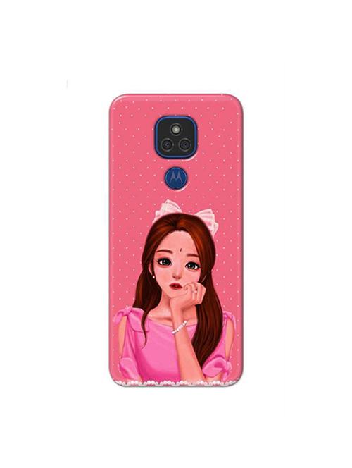 pink plastic smartphone mobile cover - 18943806 - Very Small Image - 1