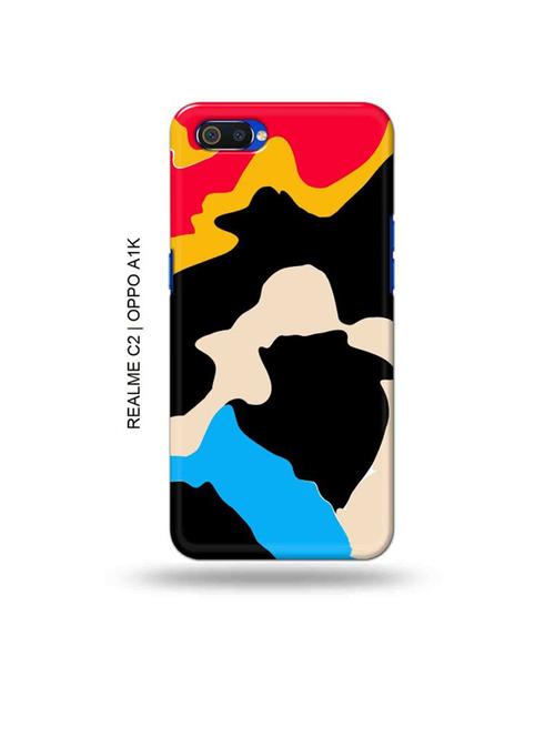 tweakymod designer printed hard case | colourful back cover compatible with realme c2, oppo a1k - 18945407 - Very Small Image - 1