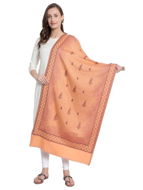 pink wool shawl - 18949175 - Very Small Image - 1