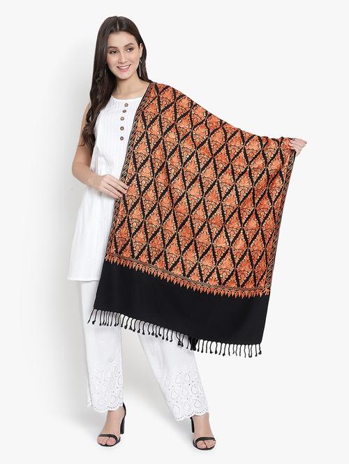 women's florals shawl - 18949200 - Very Small Image - 1