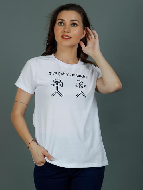 round neck printed regular tee - 18949281 - Very Small Image - 1