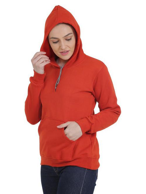 orange hooded sweatshirt - 18950844 - Very Small Image - 1