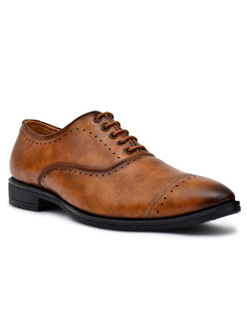 tan lace up oxfords - 18951421 - Very Small Image - 1