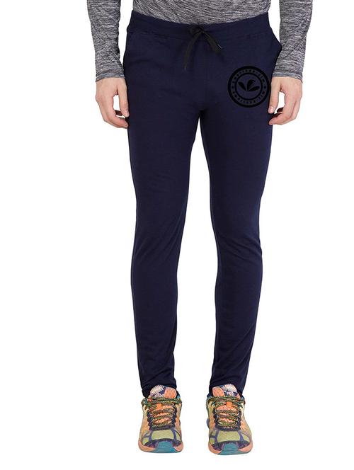 dark blue solid full lenght track pant - 18952070 - Very Small Image - 1