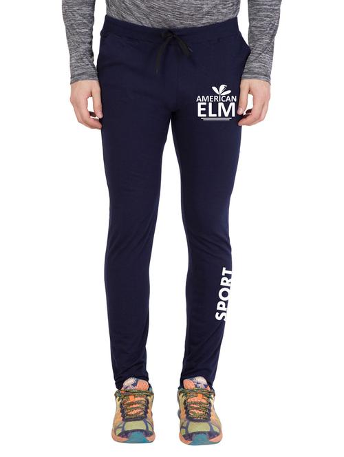 dark blue solid full lenght track pant - 18952073 - Very Small Image - 1