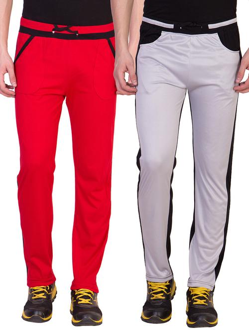 pack of 2 printed full length track pant - 18952212 - Very Small Image - 1