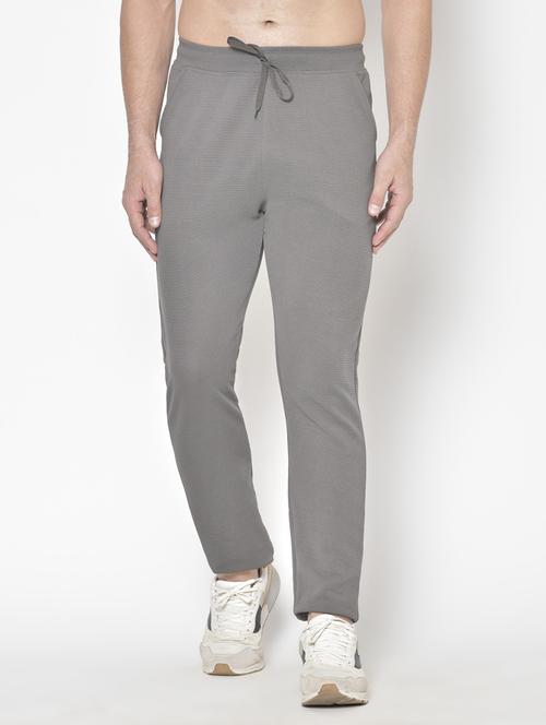 grey polyester track pant - 18952299 - Very Small Image - 1