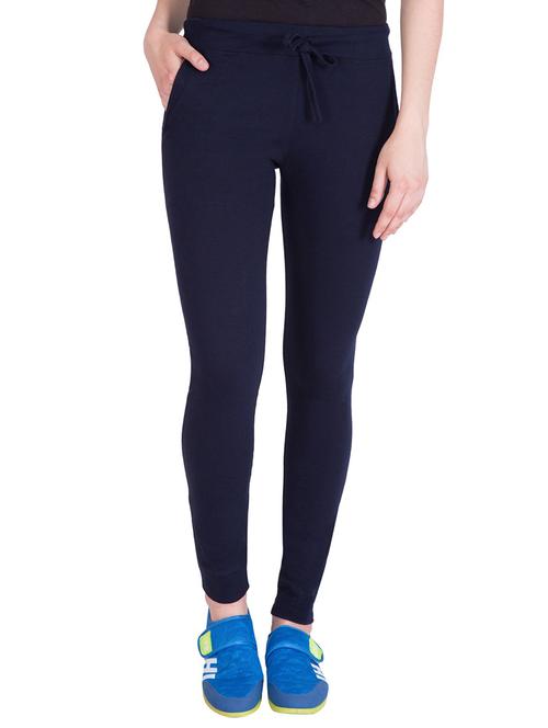 mid rise solid track pant - 18952362 - Very Small Image - 1
