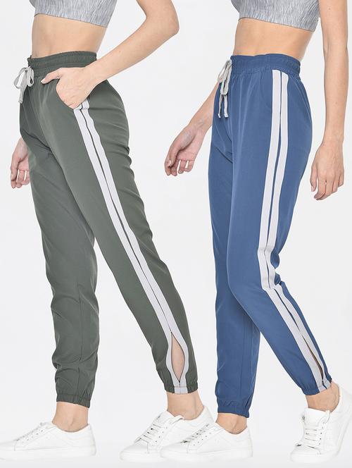 pack of 2 solid track pant - 18952417 - Very Small Image - 1