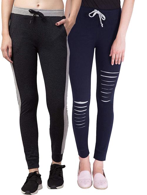 pack of 2 solid track pant - 18952475 - Very Small Image - 1
