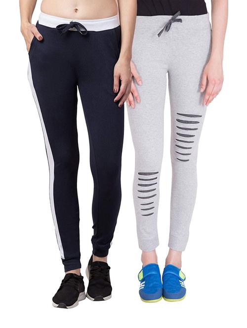 pack of 2 solid track pant - 18952486 - Very Small Image - 1