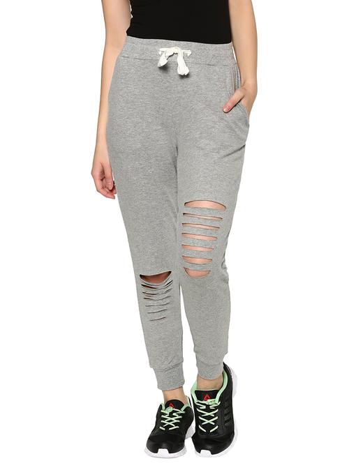 mid rise printed track pant - 18952490 - Very Small Image - 1