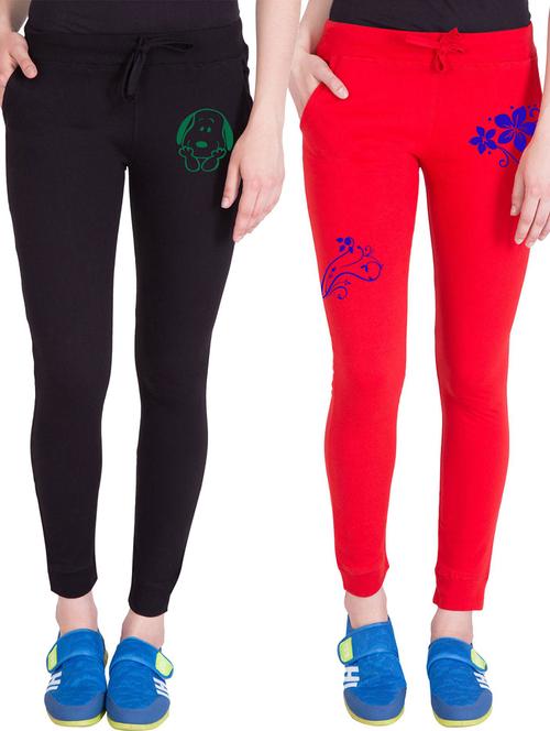 pack of 2 printed track pant - 18952584 - Very Small Image - 1
