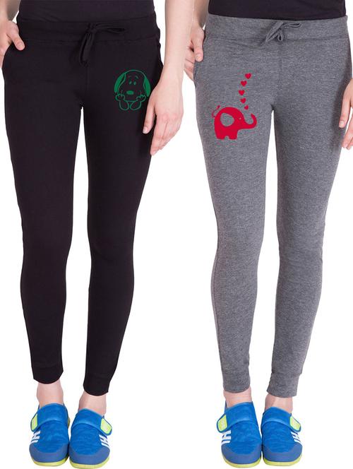 pack of 2 printed track pant - 18952585 - Very Small Image - 1