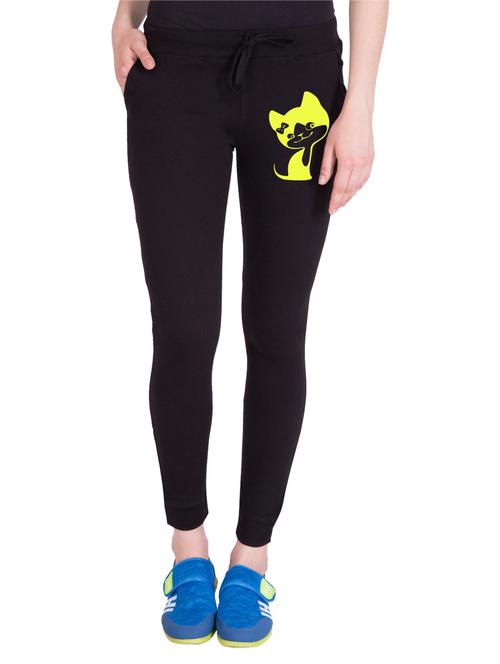 mid rise printed track pant - 18952664 - Very Small Image - 1