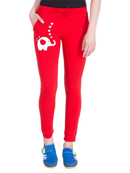 mid rise printed track pant - 18952681 - Very Small Image - 1