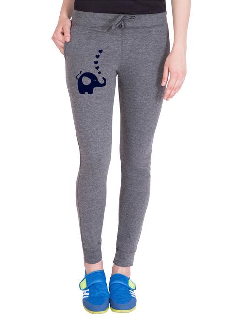 mid rise printed track pant - 18952696 - Very Small Image - 1