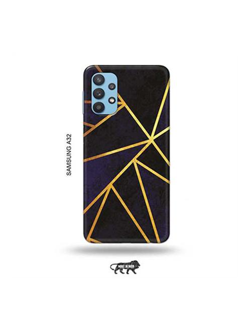 vertical gold strips back cover compatible with samsung a32 - 18953563 - Very Small Image - 1