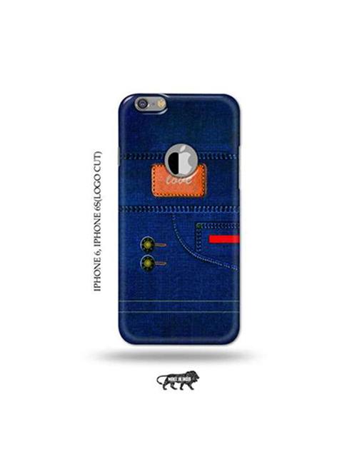 jeans love back cover compatible with iphone 6, iphone 6s(logo cut) - 18953927 - Very Small Image - 1