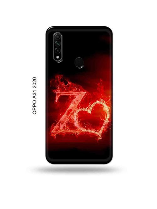 fire heart letter z back cover compatible with oppo a31 2020 - 18954787 - Very Small Image - 1