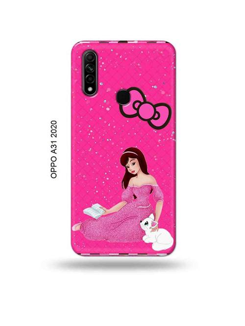 cute girl back cover compatible with oppo a31 2020 - 18954819 - Very Small Image - 1
