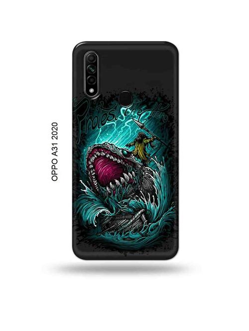 shark back cover compatible with oppo a31 2020 - 18954943 - Very Small Image - 1