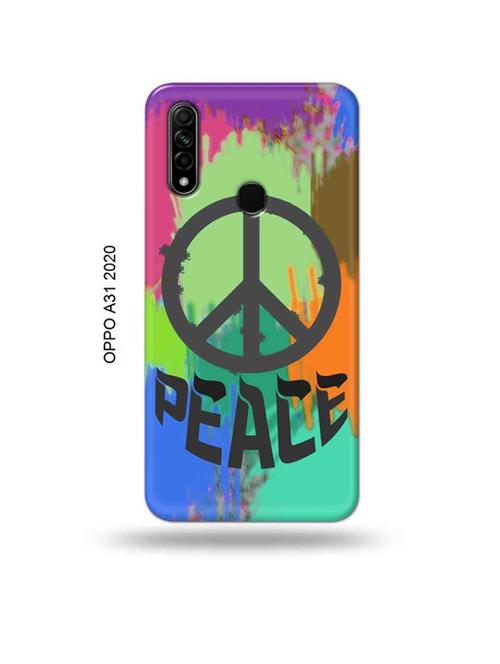 peace back cover compatible with oppo a31 2020 - 18954945 - Very Small Image - 1